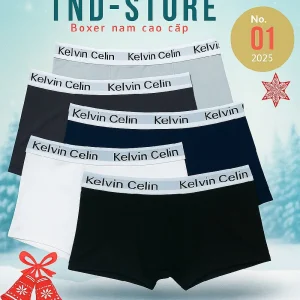 (COMBO BOXER NAM) QUẦN BOXER. Kelvien. CHẤT VẢI THUN LẠNH,Thoáng Mát Kháng Khuẩn Thấm Hút Mồ Hôi.CO DÁN 4 CHIỀU