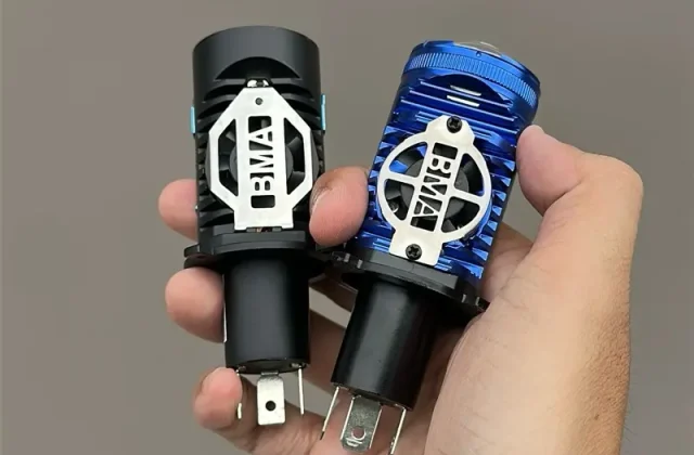 [Chính Hãng] - Đèn LED 55W Chân H4 (Ex135 5s / 1S9A / Ex150 / Lead / A110 / Vision) Thấu Kính Hội Tụ Trợ Pha Cos Trắng Pha Trắng - Lưu ý: ĐIỆN MÁY SẼ LÀM GIẢM TUỔI THỌ ĐÈN