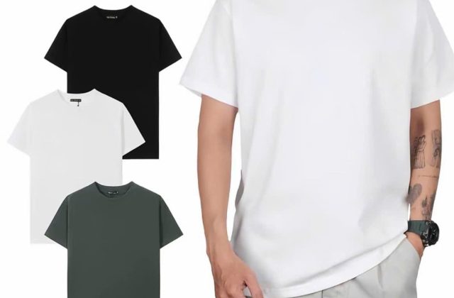 Áo phông trơn nam nữ vải cotton nhiều màu