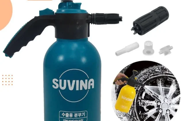 Bình xịt bọt tuyết rửa xe hàng chính hãng SUVINA 2L