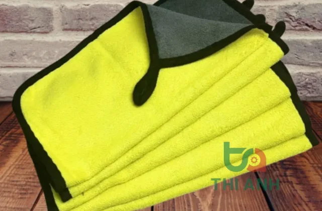COMBO 10 KHĂN Lau Đa Năng 30x30 Dày 2 Mặt, Thấm Hút Tốt, Lau Rửa Xe, Vệ Sinh Vật Dụng Gia Đình, Nhà