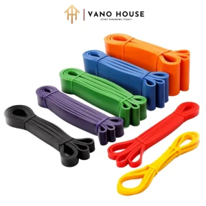 Dây Kháng Lực Cao Su Dây Trợ Lực Powerband HIFIT Tập Gym, Tập Tay, Chân, Toàn Thân, Đàn Hồi Trợ Lực Kéo Xà