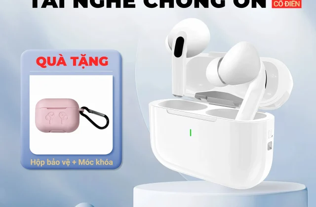 KY A8 Tai Nghe Giảm Tiếng Ồn, Âm thanh nổi HiFi, Chất lượng cao, Thời gian nghe 4-6h, Chống nước iPX5, Với iPhone và Android