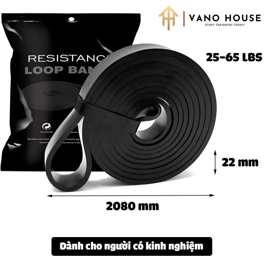 Dây Kháng Lực Cao Su Dây Trợ Lực Powerband HIFIT Tập Gym, Tập Tay, Chân, Toàn Thân, Đàn Hồi Trợ Lực Kéo Xà - Ảnh 9