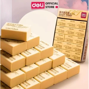 Gôm Tẩy Bút Chì 4B Deli - Tẩy Sạch Sẽ, Ít Vụn, Ít Bám Bẩn - Cho Học Sinh, Vẽ Tranh, Phác Thảo