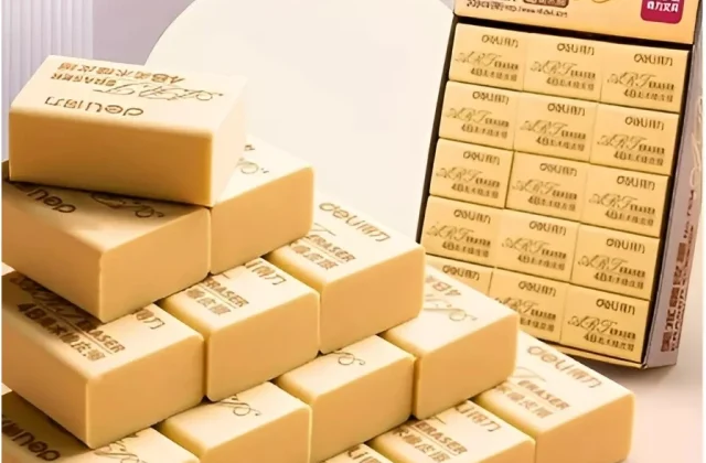 Gôm Tẩy Bút Chì 4B Deli - Tẩy Sạch Sẽ, Ít Vụn, Ít Bám Bẩn - Cho Học Sinh, Vẽ Tranh, Phác Thảo