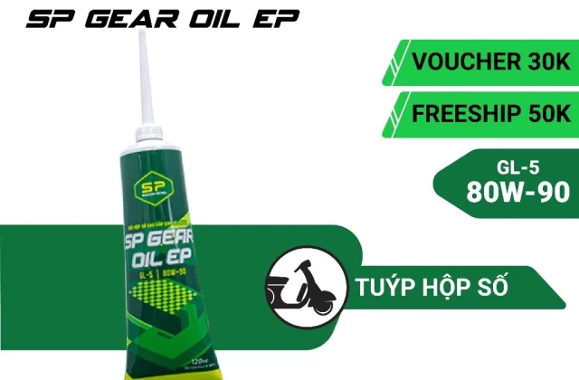 Dầu hộp số xe ga SAIGON PETRO - SP GEAR OIL EP GL-5 80W-90