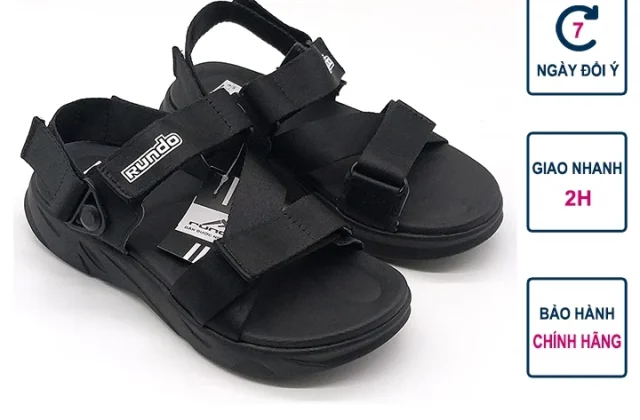 Giày sandal nam nữ trẻ em đế cao 5 cm quai dù siêu nhẹ êm chân thời trang Latoma TA8491 (Nhiều màu)