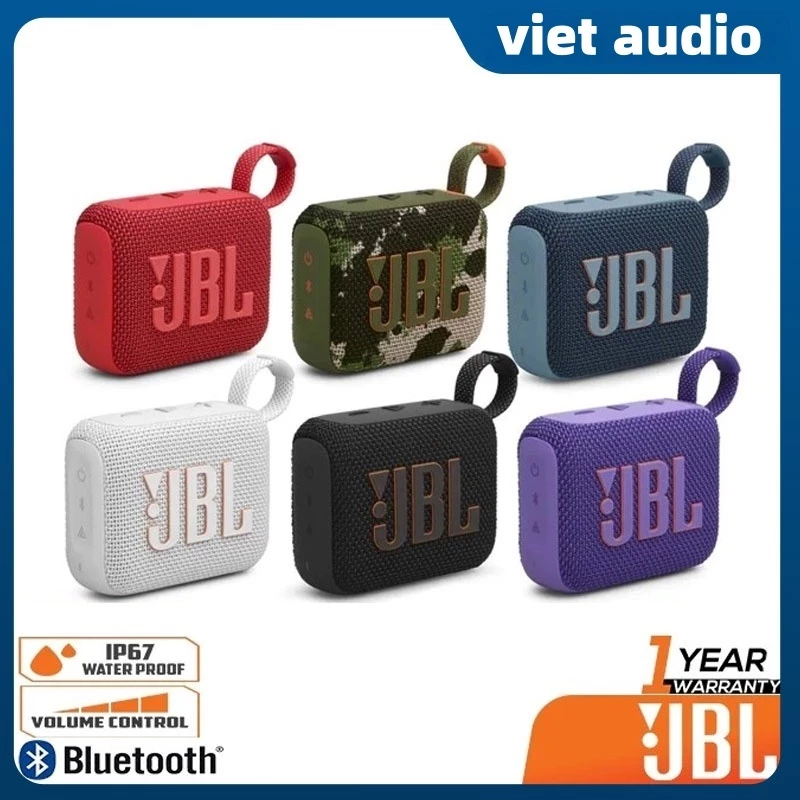 【Phiên bản quốc tế】Loa Di Động Bluetooth JBL Go 4 -Có thể sử dụng thẻ nhớ,Âm lượng siêu lớn - Ảnh 4