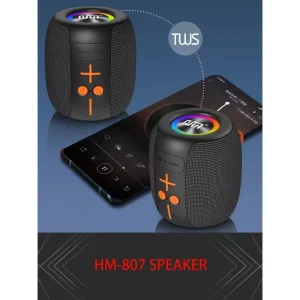 Loa Bluetooth Không Dây HM-807 Công Suất Cao, Âm Bass Mạnh, Âm Thanh Sống Động