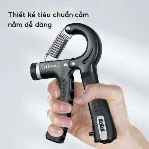Kìm Bóp Tập Cơ Tay, Tập Cơ Ngón Tay - Chất Liệu Thép Carbon, Có Đếm Số Tự Động - Dụng Cụ Tập Gym