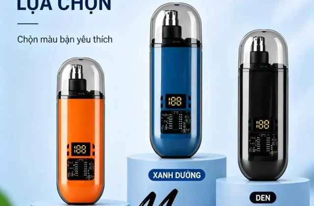 Magonn Máy cắt lông mũi điện thoại, dụng cụ cạo lông mũi nam, công cụ làm sạch lông mũi nữ, kéo chuyên dụng sạc pin