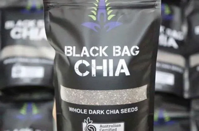 Hạt Chia Đen Black Bag Chia 500G - Hạt Chia Túi Đen Organic 80% Chất Xơ Tăng Cường Sức Khỏe Đường Ruột & Tim Mạch