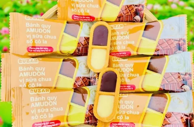 Lss Bánh Quy Bơ Sữa Nhân Kem Socola Chip Mix Vị 300g/500g/1kg Thơm Ngon Giòn Tan Ăn Vặt