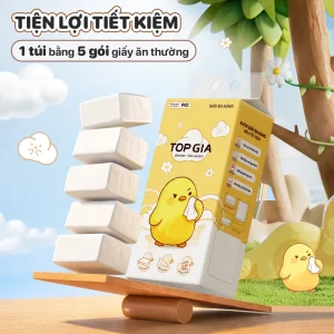 [LIVE ĐỘC QUYỀN] THÙNG 5 BỊCH Khăn Giấy Pio TOPGIA, Tặng Móc Treo Tường, 200 Lần Rút Siêu Dai 130x170mm khăn giấy cao cấp TOP GIA, giấy dai hơn bền chắc hơn mềm mịn hơn, khăn giấy vệ sinh ĐẠT QUY CHUẨN CỦA BỘ CÔNG THƯƠNG VTG03