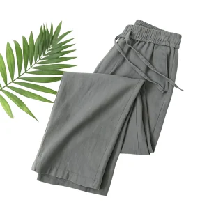 Quần nam Polyester Phong cách trưởng thành trẻ Đi chơi hàng ngày&Mùa xuân - thu Phù hợp Đàn ông Tối giản, trang nhã&Phong cách cổ điển thu hút