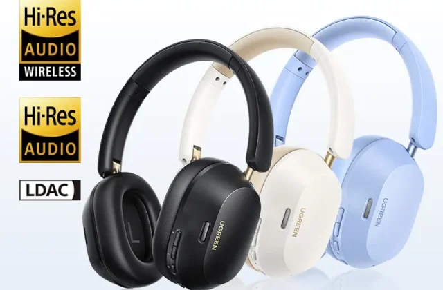UGREEN,Max5c, Max5s, Studio Max 2, Studio Plus, Hi-Res Hitune ANC HiTune, Tai nghe không dây, Tai nghe Bluetooth, Trên Tai, Khử tiếng ồn compatible with iPhone 17 Pro Max, 16 Pro Max, 15, 14