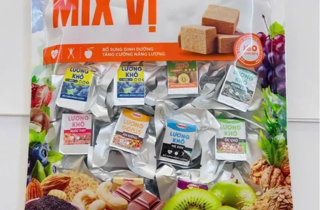 1KG Thực phẩm Lương khô MINI 13 vị dinh dưỡng FUCUCO GỒM CÁC VỊ HẠT VÀ TRÁI CÂY ĂN VẶT SEE FOOD FUCUCO1 ngucoc