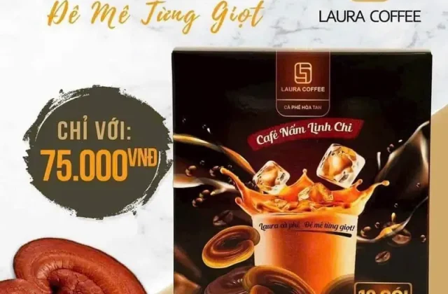 [GIẢM GIÁ KHÔNG QUÀ] Combo 2 hộp Cà phê hòa tan cao cấp Laura Sunshine (2 hộp x 10 gói)