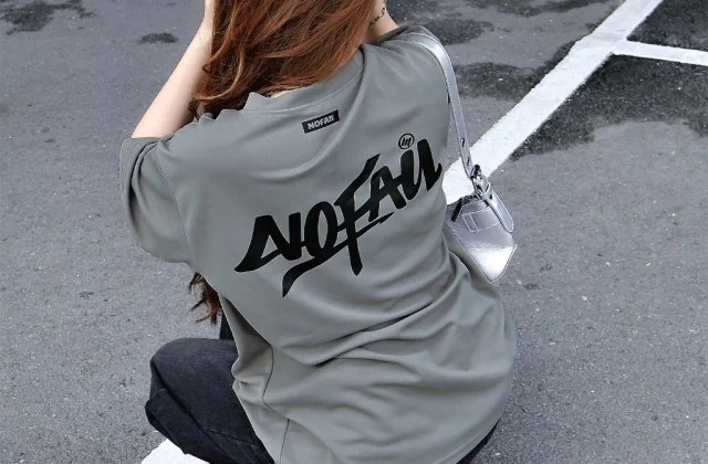 Áo Thun Form Boxy Nam Nữ Unisex Local Brand " No Fail ", Áo Polyester Cổ Tròn Mát Mẻ
