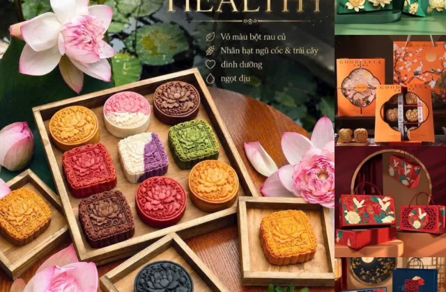 [Kèm bánh+Hộp túi đẹp]Sét quà bánh trung thu 14 vị ít ngọt,bánh mềm ngon,bánh trung thu healthy, quà tặng trung thu 2025
