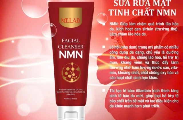 Sữa rửa mặt tinh chất NMN 100gr