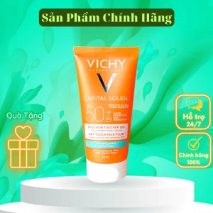 Kem Chống Nắng Vichy Capital Soleil SPF50+ Dry Touch Dành cho da dầu 50ML