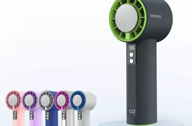 Review quạt mini cầm tay GOOJODOQ GFS006 làm mát mạnh và tiện dụng