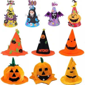 Mũ chóp phù thủy Bí Ngô Halloween BULL.SHOP NONHALLOWEEN